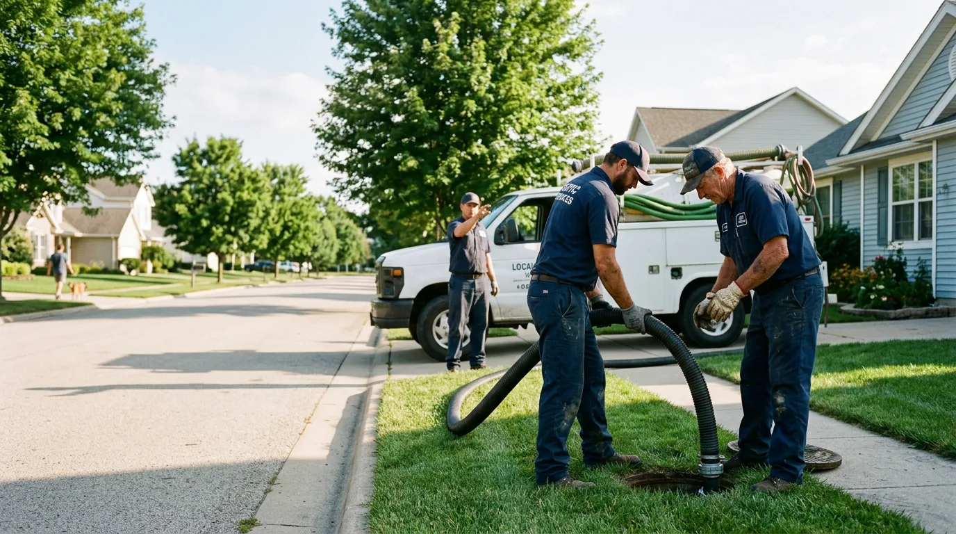 Septic Tank Cleaning in Harrisville, PA